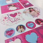 Cartulina Entretenida Muresco Candy Bar Violetta